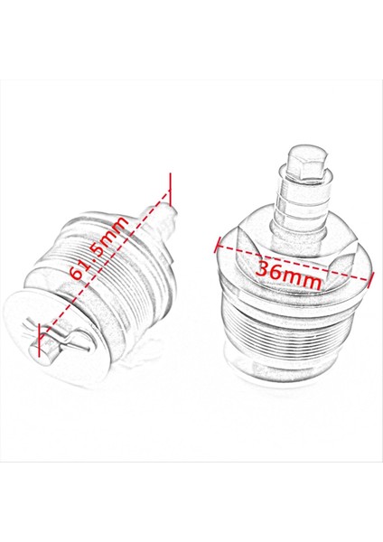 Motosiklet Amortisörü Vida Dekorasyon Ön Çatal Vidalı Kapak Suzuki GW250 DL250 GSX250R Sarı (Yurt Dışından) indirimleri
