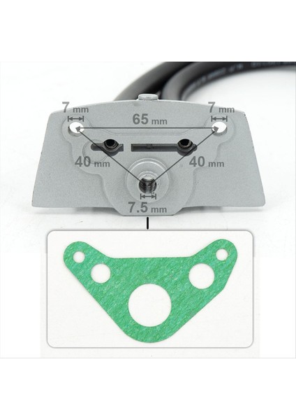 Alüminyum Evrensel Motosiklet Yağ Soğutma Soğutucu Radyatör Yağ Soğutucu Seti 158MM Siyah (Yurt Dışından) modelleri