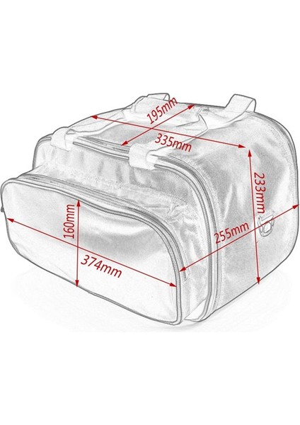 Motosiklet Saklama Çantası Bagaj Çantaları Yan Kutu Çanta Iç Çanta Ducati Multistrada 1200 Için 2015 1260/950 S 2017 (Yurt Dışından) indirimleri