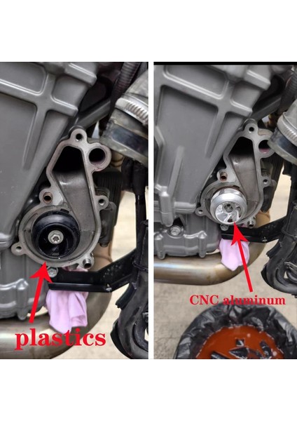 Cfmoto 800MT 800NK Motosiklet Su Pompası Türbini Bölünmüş Alüminyum Alaşımlı Çark Aksesuarları (Yurt Dışından) fiyatları