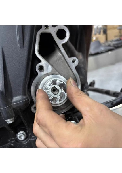 Cfmoto 800MT 800NK Motosiklet Su Pompası Türbini Bölünmüş Alüminyum Alaşımlı Çark Aksesuarları (Yurt Dışından) modelleri