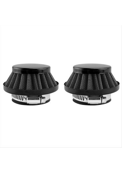 2 Adet 42MM Hava Filtresi 47CC 49CC 2 Zamanlı Süper Çocuk Motosikleti Yükseltme Kiti Mini Bisiklet Atv Alüminyum Hava Filtresi Siyah (Yurt Dışından)