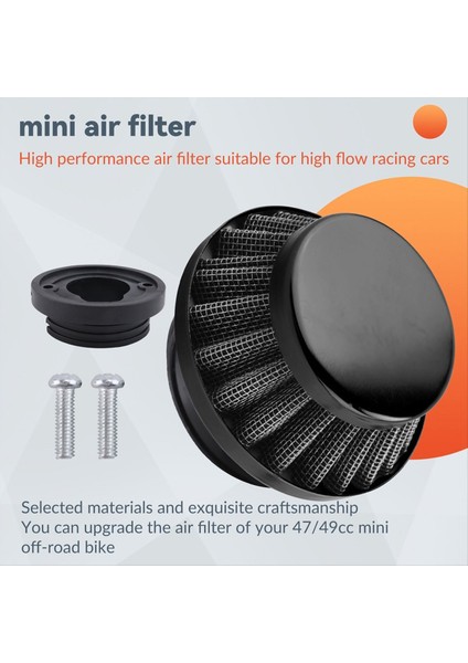 2 Adet 42MM Hava Filtresi 47CC 49CC 2 Zamanlı Süper Çocuk Motosikleti Yükseltme Kiti Mini Bisiklet Atv Alüminyum Hava Filtresi Siyah (Yurt Dışından) indirimleri