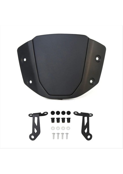 Motosiklet Spor Cam Honda CB650R Cb 650 R 2024 2025 Ön Rüzgar Deflektörü Braketi ile Hava Fairing Rüzgar (Yurt Dışından)