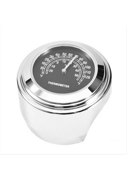 22-25MM Motosiklet Izle Termometre Sıcaklık Ölçer Su Geçirmez Moto Şekillendirici Aksesuarları Moto Gidon Siyah (Yurt Dışından)