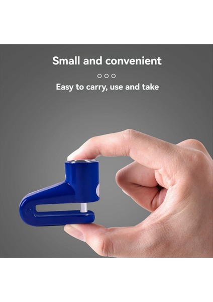 3 Takım Bisiklet Fren Diski Kilidi Motosiklet Elektrikli Araba Disk Fren Tuş Kilidi Sürüş Donanımları Aksesuarları Bisiklet Kilidi Mavi (Yurt Dışından) modelleri