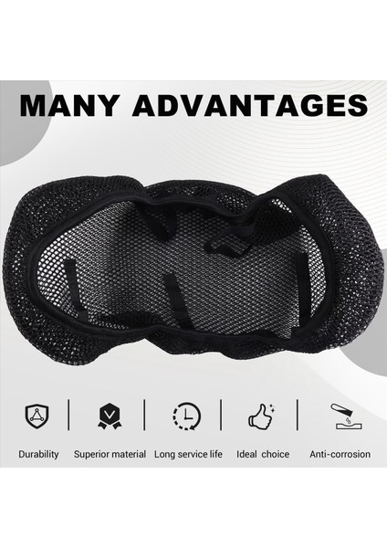 Motosiklet Aksesuarları Nefes 3D Örgü Klozet Kapağı Honda CB190TR Koruyucu Koltuk Minderi Kapak (Yurt Dışından) fırsatları