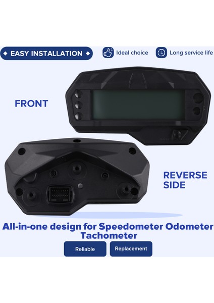Motosiklet Kilometre Saati Dijital Metre Kilometre Sayacı Yamaha FZ16 Fazer Fz 2.0 Fz V2 Fzv2 Fzs Fı V2 Takometre Rpm Ölçer (Yurt Dışından) indirimleri