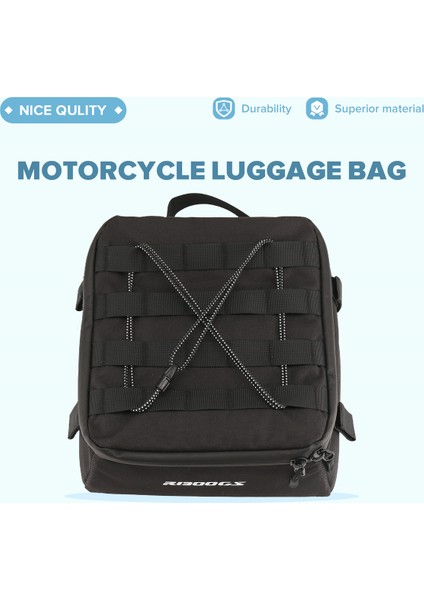 Bmw R1300GS R1300 Gs R 1300 Gs 2023 2024 Arka Lambası Üstü Su Geçirmez Çanta Için Motosiklet Aksesuarları Bagaj Rafı Alt Çanta (Yurt Dışından) fırsatları