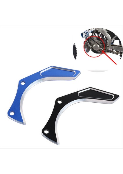 Motosiklet Motoru Muhafaza Koruyucu Kapak Tm Yarış Moto Tm Mx En 250 300 MX250 MX300 EN250 EN300 2015-2018 (Siyah) (Yurt Dışından) fırsatları