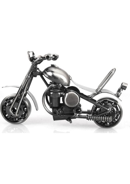Metal Motosiklet Dekor Heykelcik Demir Motosiklet Heykel Masa Dekoru Sanat Hediye Ev Dekor Siyah (Yurt Dışından) modelleri
