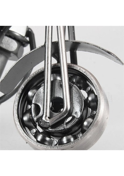 Metal Motosiklet Dekor Heykelcik Demir Motosiklet Heykel Masa Dekoru Sanat Hediye Ev Dekor Siyah (Yurt Dışından) fırsatları