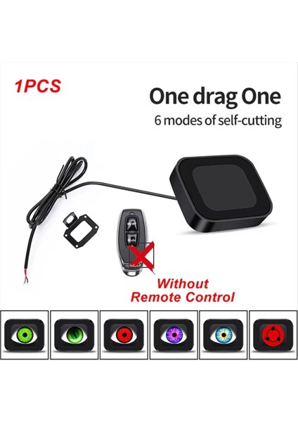 12-36V LED Şeytan Göz Işık Dinamik Motosiklet Ayna Şeytan Göz Işık Su Geçirmez Motosiklet Araba Headlightaccessories Bir (Yurt Dışından) indirimleri