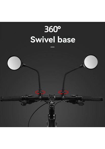 Rockbros Bisiklet Dikiz Aynası 360 ° Ayarlanabilir Hd Akrilik Ayna Elektrikli Motosiklet Dikiz Aynası Bisiklet Aksesuarları (Yurt Dışından) fiyatları