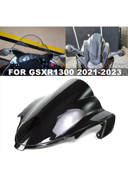 Motosiklet Ön Cam Ön Cam Ön Cam Fairing Için Suzuki Hayabusa GSXR1300 GSX-R1300 2021-2023 (Yurt Dışından) fırsatları