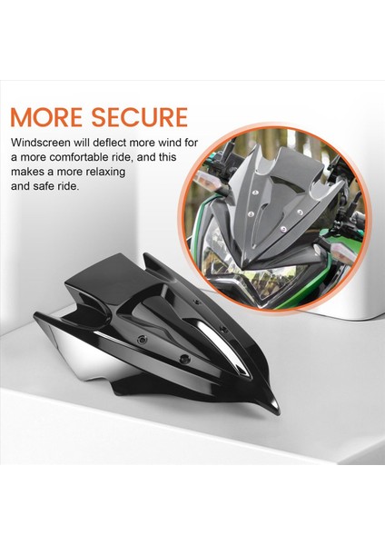 Cam Kawasaki Z250 Z300 Z 250 300 2013 2014 2013-2015 Çift Kabarcık Cam Rüzgar Deflector Motosiklet Aksesuarları (Yurt Dışından) indirimleri