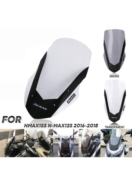 Motosiklet Saptırıcı Kalkanı Ekran Aksesuarları Yamaha NMAX155 NMAX125 2016-2018 (Yurt Dışından) fiyatları