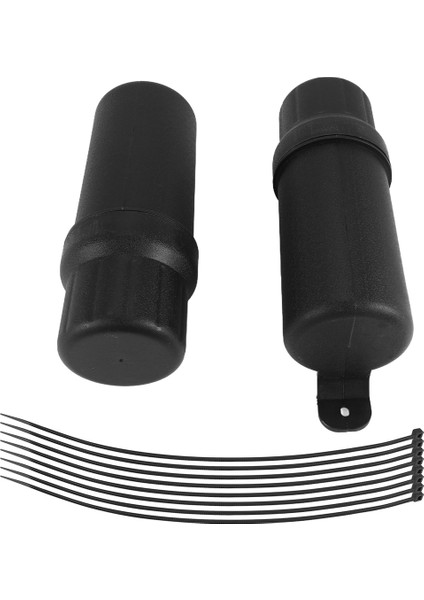 2 Adet Motosiklet Aksesuarları Su Geçirmez Aracı Tüp Eldiven Yağmurluk Saklama Kutusu Evrensel Honda Yamaha Kawasaki Için 125MM (Yurt Dışından) modelleri