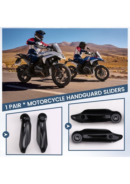 Motosiklet Gidonu Handguard Koruma Kaydırıcılar El Koruması Koruyucu Bmw R1300GS R 1300 Gs Adv 2023-2025 Siyah (Yurt Dışından) indirimleri
