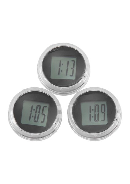 3 Adet Mini Motosiklet Saatler Su Geçirmez Stick-On Motosiklet Dağı Izle Dijital Saatler Araç, Oto, Araba, Suv (Yurt Dışından) fiyatları