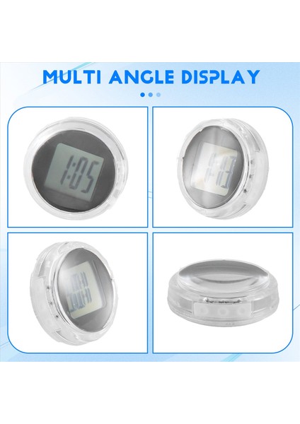 3 Adet Mini Motosiklet Saatler Su Geçirmez Stick-On Motosiklet Dağı Izle Dijital Saatler Araç, Oto, Araba, Suv (Yurt Dışından) indirimleri