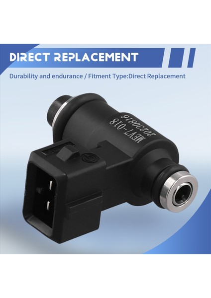 MEV7-018 RP150AI Iki Delik Motosiklet Yakıt Enjektörü Memesi 250CC-300CC Motosiklet Aksesuarları (Yurt Dışından) indirimleri