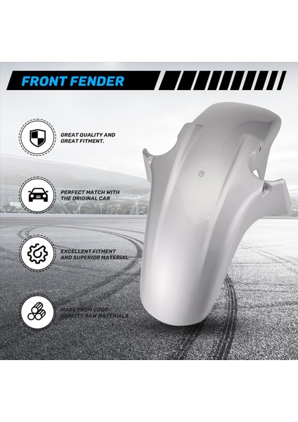 Ön Çamurluk Çamur Splash Guard Çamurluklar Honda CB250F CB600F CB900F CB1300 Hornet 250 600 900 CB600 HORNET600 Motosiklet Abs Gümüş (Yurt Dışından) fırsatları
