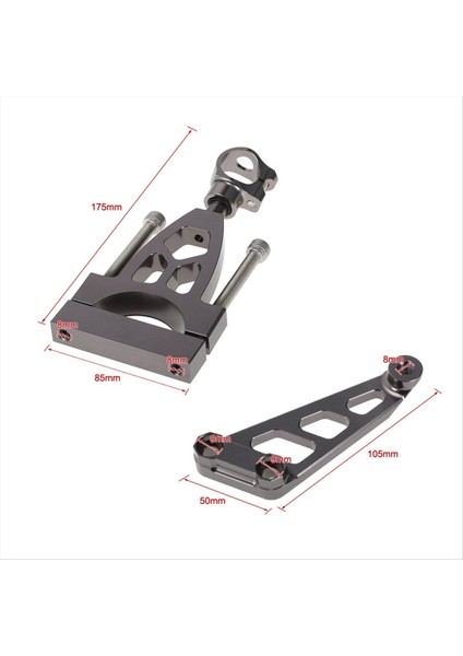 Motosiklet Direksiyon Damperi Montaj Braketi Honda CB400 Vtec 1999-MOTOSIKLET Modifikasyon Parçaları Gri (Yurt Dışından) indirimleri