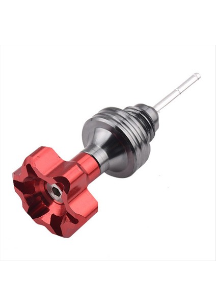 Motosiklet Motoru Yağ Çubuğu Kapağı Motor Karter Yağ Seviye Göstergesi Evrensel Yağ Çubuğu Doldurma Kapağı Kırmızı (Yurt Dışından)