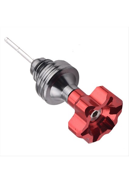 Motosiklet Motoru Yağ Çubuğu Kapağı Motor Karter Yağ Seviye Göstergesi Evrensel Yağ Çubuğu Doldurma Kapağı Kırmızı (Yurt Dışından) fırsatları