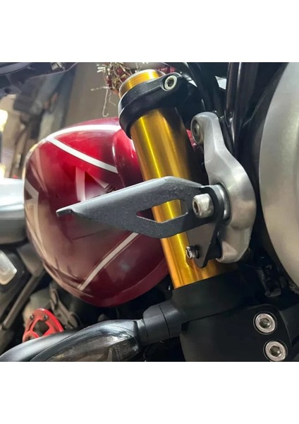 Motosiklet Yardımcı Işık Braketi Montaj Tutucu Sis Duvar Lambası Hız 400 SPEED400 2024 2025 (Yurt Dışından) modelleri