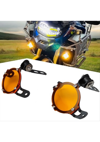 Bmw Için R1200GS Lc R1250GS Macera R1250 Gsa F800GS F750GS F850GS Adv Motosiklet Saygısız Sis Lambası Koruyucu Güvenlik (Yurt Dışından) fiyatları
