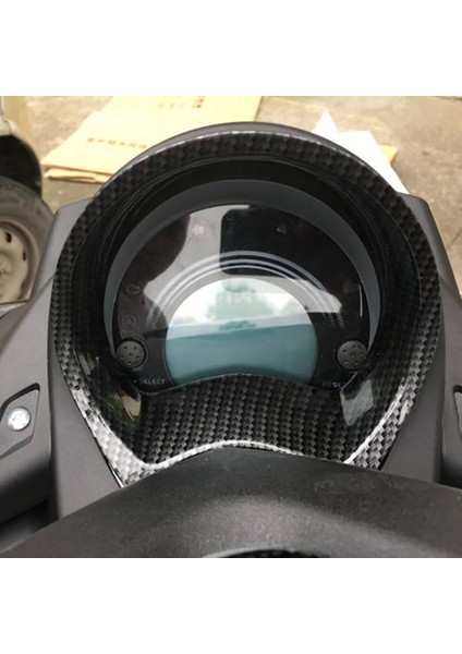 Yamaha NMAX155 125 150 2016-2019 Motosiklet Karbon Fiber Ön Maskesi Kabuk Kapağı Golf Sopası Kılıfı Enstrüman Durumda Aksesuarları (Yurt Dışından) fırsatları
