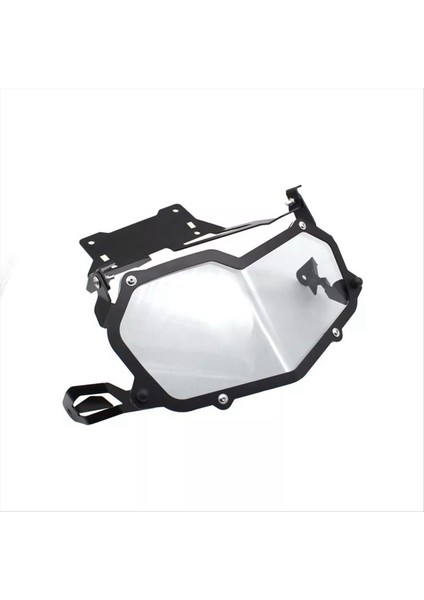 Motosiklet Far Guard Koruyucu Izgara Izgara Kapağı Bmw F900GS Adv Macera F 900GS Siyah ve Gri (Yurt Dışından)