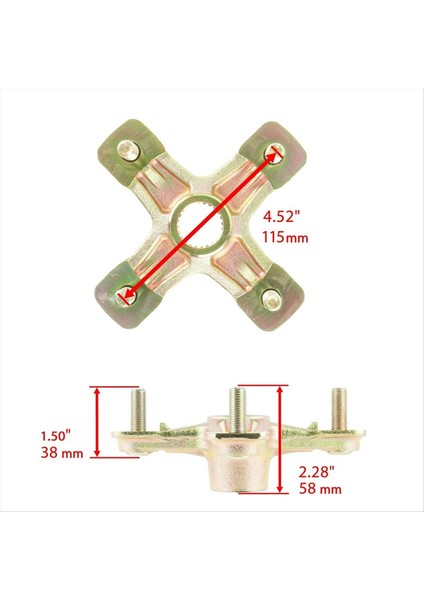 2 Adet Motosiklet Arka Aks Tekerlek Göbeği 1S3-25383-00-00 Yamaha Banshee 350 YFZ350 Için 1987-2006 (Yurt Dışından) indirimleri