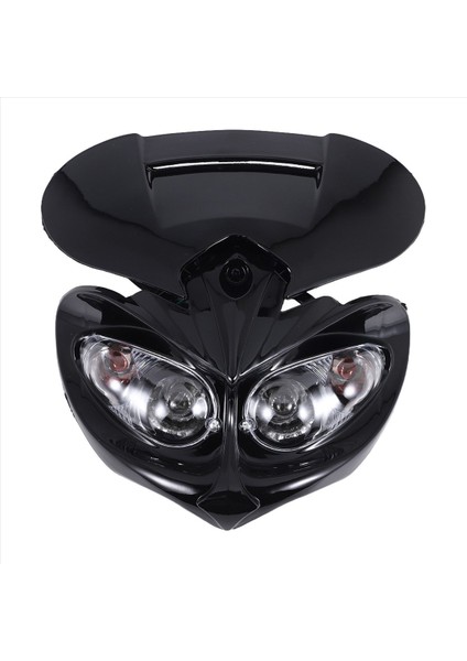 Fairing Başkanı Işık Yüksek / Düşük Işın Motosiklet Çift Far Için Kartal Apollo 12V 35W Uygulanabilir Evrensel Motosikletler (Yurt Dışından)
