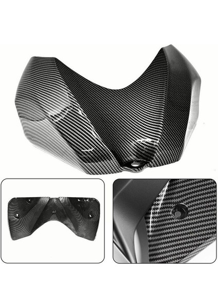 Karbon Fiber Renk Motosiklet Ön Gaz Depo Kapağı Fairing Kukuletası Suzuki Gsxr 600 Gsx-R 750 2006-2007 (Yurt Dışından) indirimleri