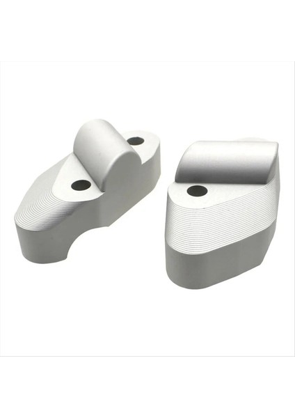 Motosiklet Gidonu Yükseltme Yükseltici Yuvarlak Kelepçe Dağı Ducati MULTISTRADA950 Multistrada 950 1200 S 2017-GÜMÜŞ (Yurt Dışından)