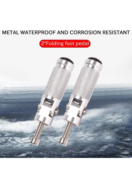 Evrensel Motosiklet Motorsiklet Arka Pedalı Kurulu Katlanır Footrests Ayakliklari Ayak Dayanakları Mandal (Yurt Dışından) fırsatları