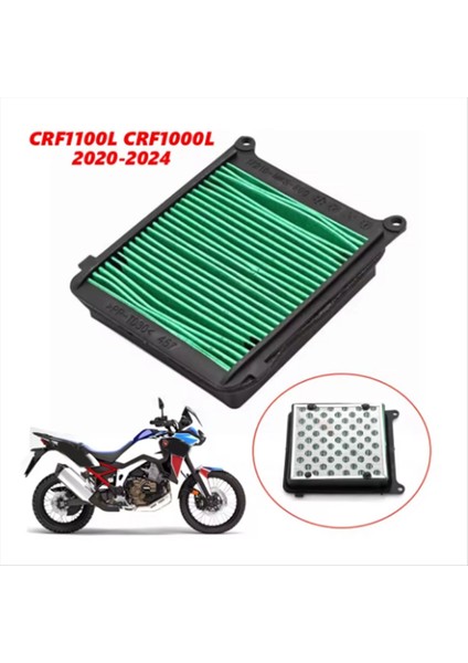 Motosiklet Motoru Hava Girişi Filtre Hava Filtresi Elemanı Honda CRF1000L CRF1100L Afrika E N E N E N E N E N E N E N E N E N E 2020-2024 (Yurt Dışından) fırsatları