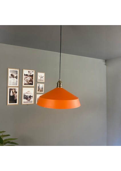 Lema Turuncu Tekli Avize Lale Başlık Sarkıt Lamba Restoran Cafe Salon Avizeleri fiyatları