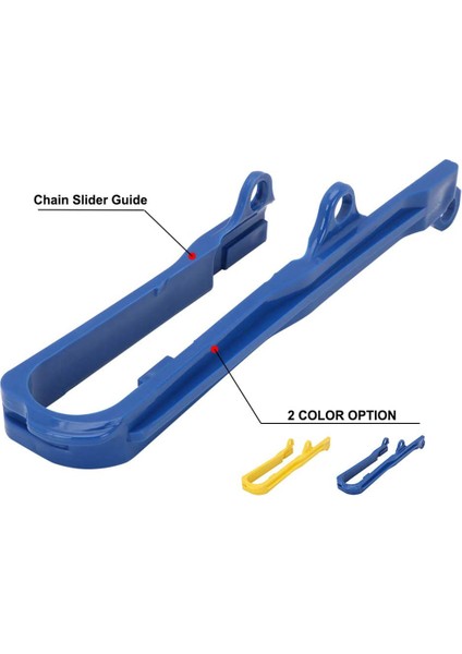 Motosiklet Zincir Kılavuzu Kaymak Salınım Kolu Koruyucu Suzukı DRZ400 DRZ400E DRZ400S 2000-2018-MAVI (Yurt Dışından) modelleri