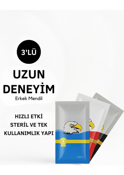 60ML Erkek Genital Bölge Bakım Spreyi 3 Adet Tekli Mendili Set – Uzun Deneyim Etkili Süre Destekleyici Sprey, Pratik Kullanım ve Hijyen Odaklı – Yağsız Formül Seti modelleri