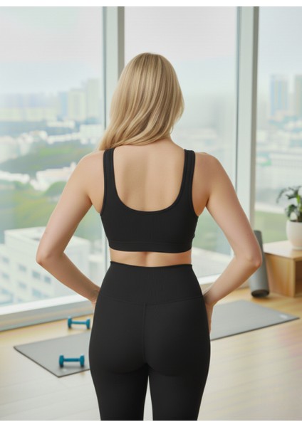 Kadın Fitilii Kalın Askılı Pedli Büyük Beden 3'lü Paket Siyah Beyaz Gri modelleri