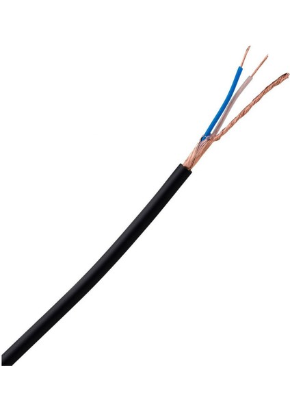 2549-00 Microphone Cable, Neglex | Black 1mt fırsatları