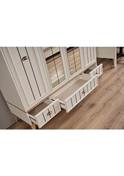 Nobel Genç Odası Takımı Yonga Levha Malzemeden 4 Parça Modern Tasarım