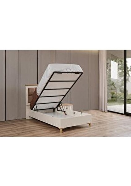 Nobel Genç Odası Takımı Yonga Levha Malzemeden 4 Parça Modern Tasarım