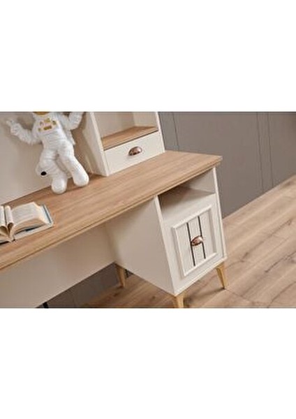 Nobel Genç Odası Takımı Yonga Levha Malzemeden 4 Parça Modern Tasarım