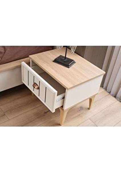 Nobel Genç Odası Takımı Yonga Levha Malzemeden 5 Parça Modern Tasarım