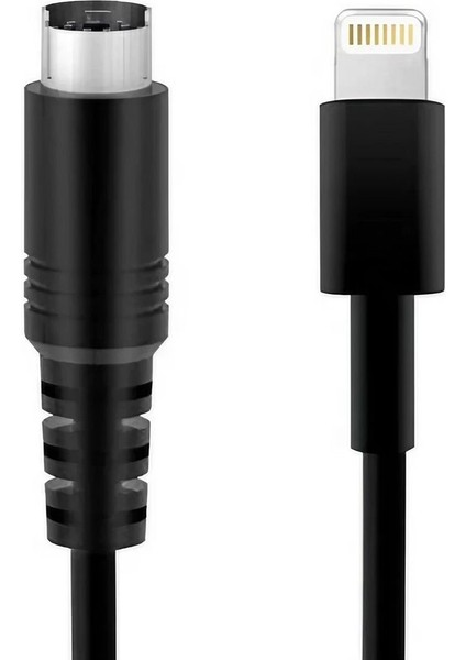 Lightning To Mini-Dın Cable